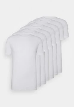 Pier One 7 Pack - Basic T-Shirt - White