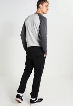 Pier One Cargo Trousers - Black -Pier One 9b6505bb0b474bfa897c268f418c4924