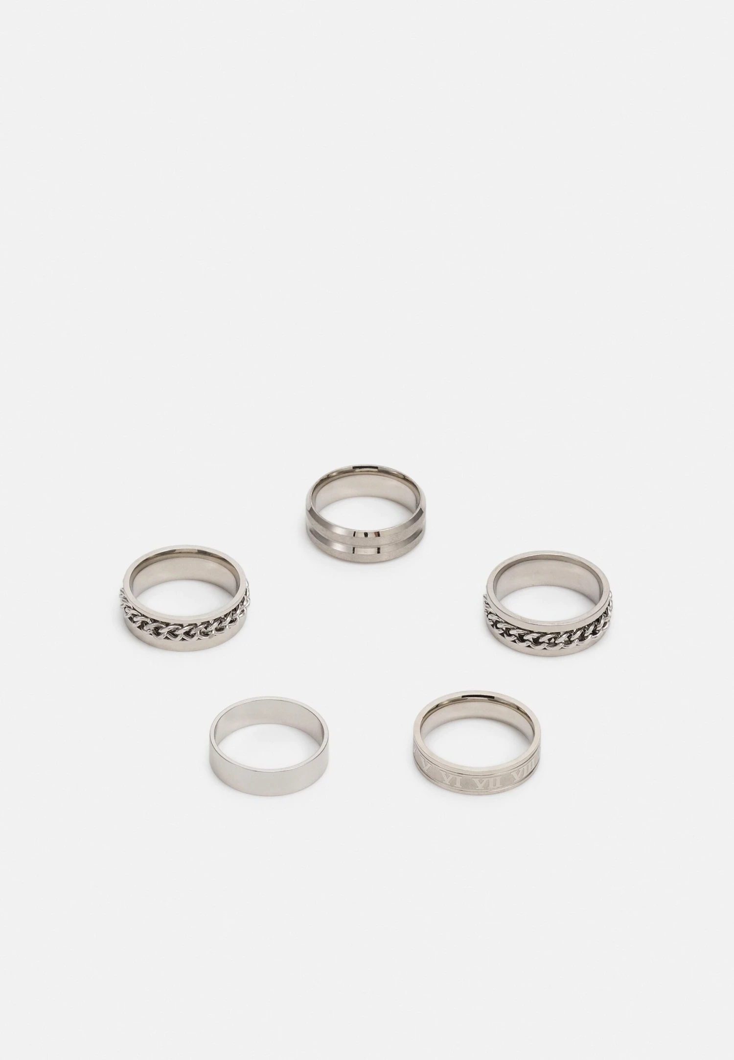 Pier One 5 Pack - Ring - Silver-Coloured 2 Pier One 5 Pack - Ring - Silver-Coloured - Image 2