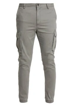 Pier One Cuffed Skinny Trouser- Cargo Trousers - Grey 10 Pier One Cuffed Skinny Trouser- Cargo Trousers - Grey -Pier One a09b1a92eb324dc1b90d5202c92319c0
