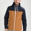 Pier One Summer Jacket - Dark Blue / Camel