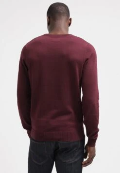 Pier One Basic Crewneck - Jumper - Bordeaux -Pier One aaf245cbddbb47c589ef82b506fadeca
