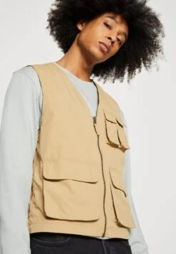 Pier One Waistcoat - Tan -Pier One ad2c116f30c64686a7f5bbacbb240362