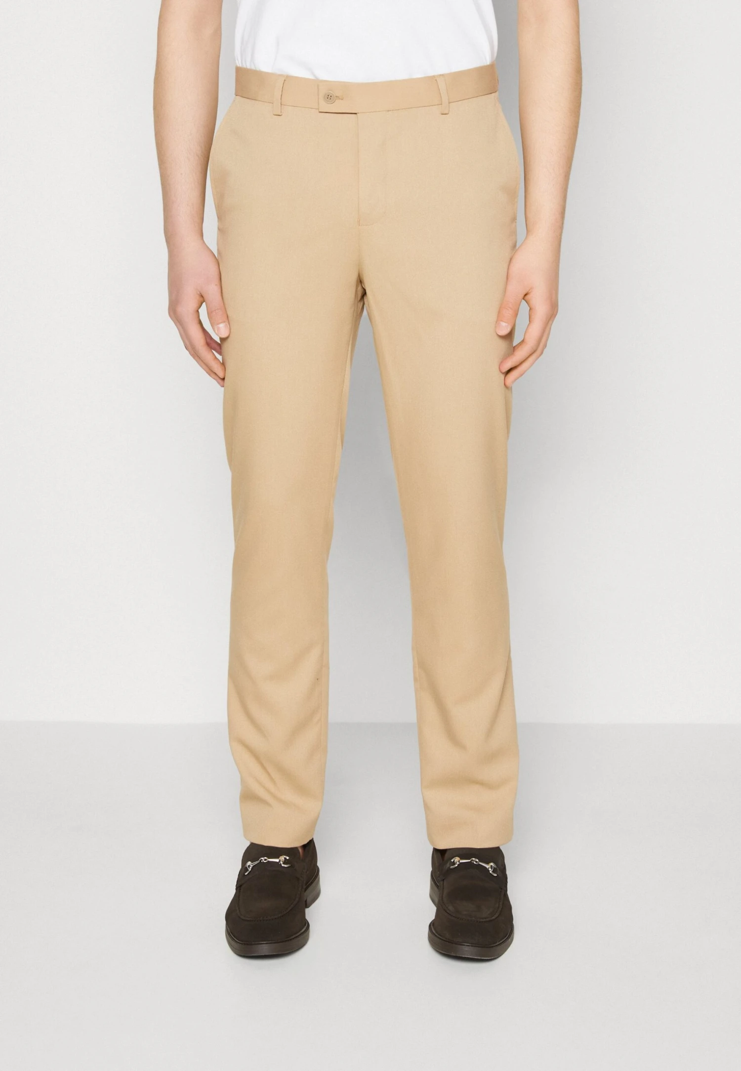 Pier One Trousers - Beige 1 Pier One Trousers - Beige
