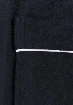 Pier One Dressing Gown - Dark Blue/White -Pier One af5db020933b45ceb4cef8b9825af3a6