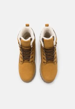 Pier One Lace-Up Ankle Boots - Camel -Pier One b121e8d24d2a4aad975e3cc38697e3a7