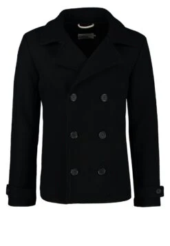 Pier One Short Coat - Black -Pier One b4b3b0a4ca0347ff877c35a17d756dfc