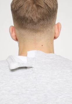 Pier One Sweatshirt - Mottled Light Grey -Pier One b66b3faee8c94e2a8537dad1fa67fa56