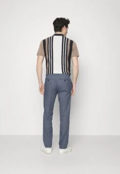 Pier One Trousers -Blue -Pier One b7b3dcfa362841f8b78bff6c74123f66