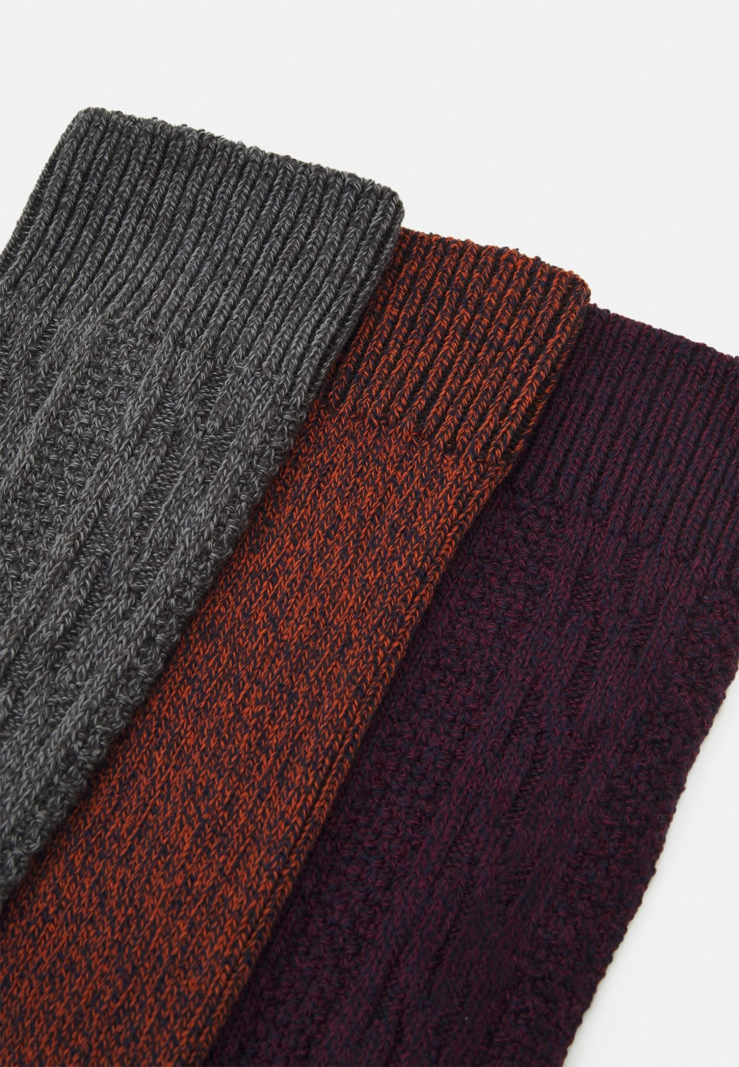 Pier One 3Pack - Socks - Dark Green/Orange/Bordeaux 2 Pier One 3Pack - Socks - Dark Green/Orange/Bordeaux - Image 2