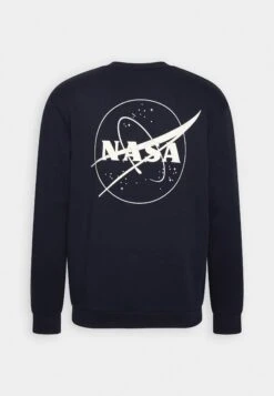 Pier One Nasa - Sweatshirt - Dark Blue -Pier One ba8be8198db945df84bfb5be7a745f39