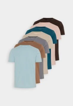 Pier One 7 Pack - Basic T-Shirt - Red/Silver/Royal Blue 21 Pier One 7 Pack - Basic T-Shirt - Red/Silver/Royal Blue -Pier One badf9edc15124d4d8662851953c5f4bc