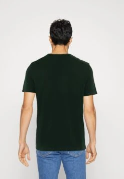 Pier One 5 Pack - Basic T-Shirt - White/Ark Green/Blue -Pier One be17ff401ed84dab976f96753f680a32