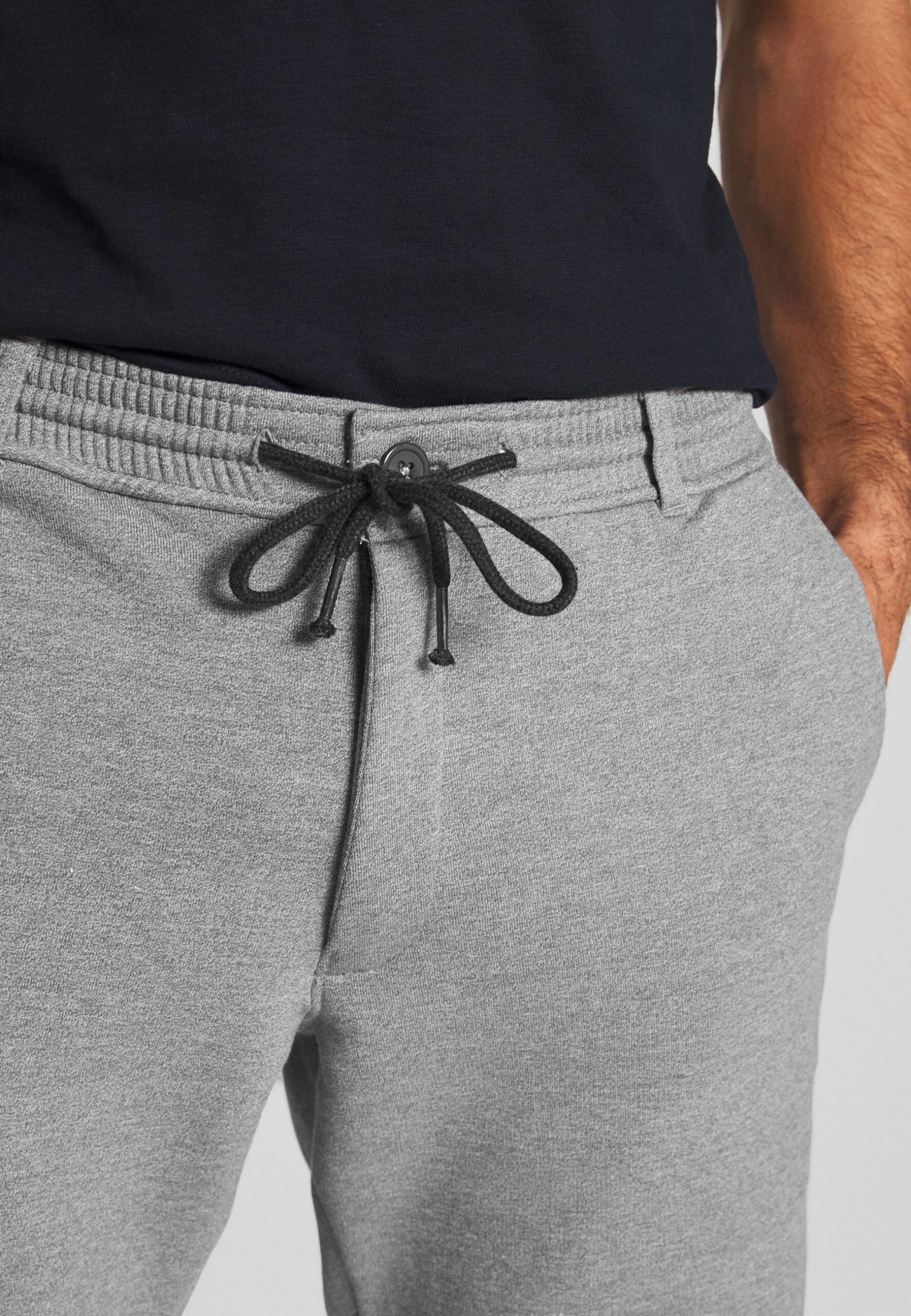 Pier One Tracksuit Bottoms - Mottled Light Grey 4 Pier One Tracksuit Bottoms - Mottled Light Grey - Image 4