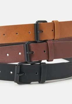 Pier One 3 Pack Unisex - Belt - Black/Brown/Cognac 7 Pier One 3 Pack Unisex - Belt - Black/Brown/Cognac -Pier One c51602dbb07442f1950726d800e6e752