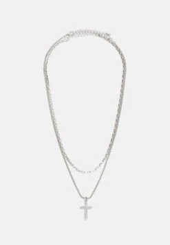 Pier One 2 Pack - Necklace - Silver-Coloured