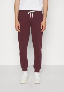 Pier One Tracksuit Bottoms - Mottled Bordeaux