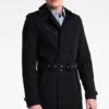 Pier One Trenchcoat - Black