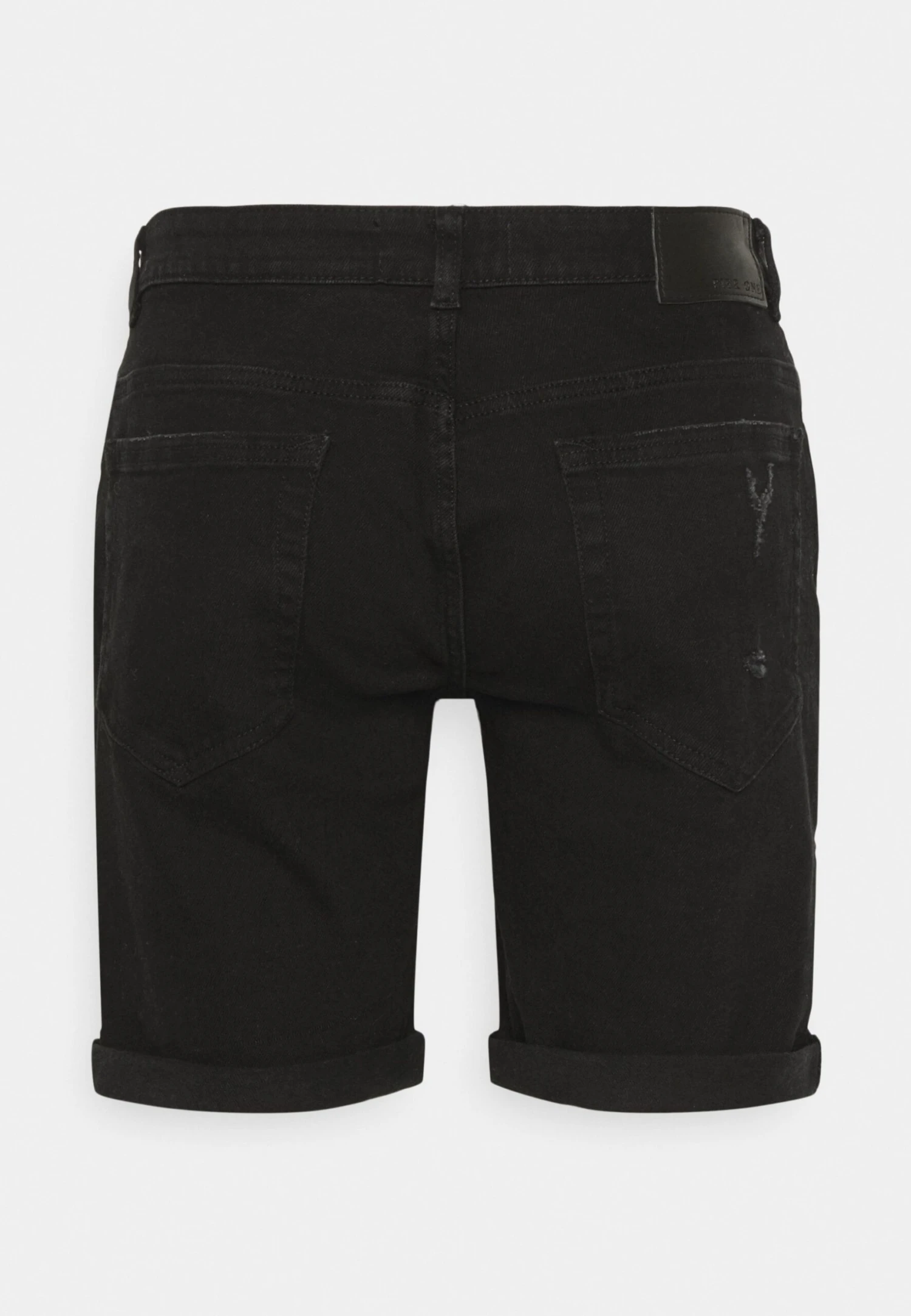 Pier One Denim Shorts - Black 2 Pier One Denim Shorts - Black - Image 2