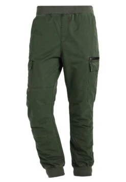 Pier One Cargo Trousers - Dark Green -Pier One d36bc541037d4e19b441fd317ad51a5d