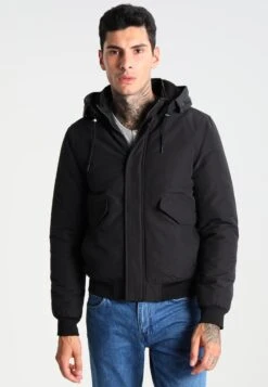 Pier One Winter Jacket - Black