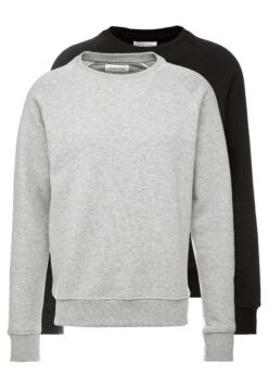 Pier One 2 Pack - Sweatshirt - Mottled Light Grey/Black 10 Pier One 2 Pack - Sweatshirt - Mottled Light Grey/Black -Pier One dba537e667ce4fe2aee0ab958e24e9cf