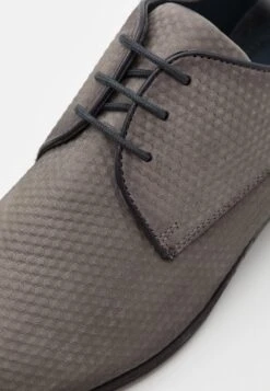 Pier One Leather - Lace-Ups - Dark Grey -Pier One e0f1574267c74dc1b5d53d5cfef035ae