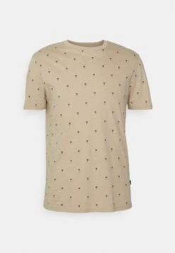Pier One Print T-Shirt - Beige