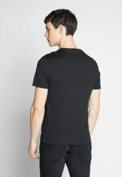 Pier One 3 Pack - Basic T-Shirt - Black/White/Blue -Pier One e7497b751f8c4bd498980e2ffe8f6ae0