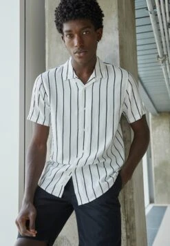 Pier One 2 Pack - Shirt - Black/White -Pier One e9850c2e54ca4eb6b01614842b047075