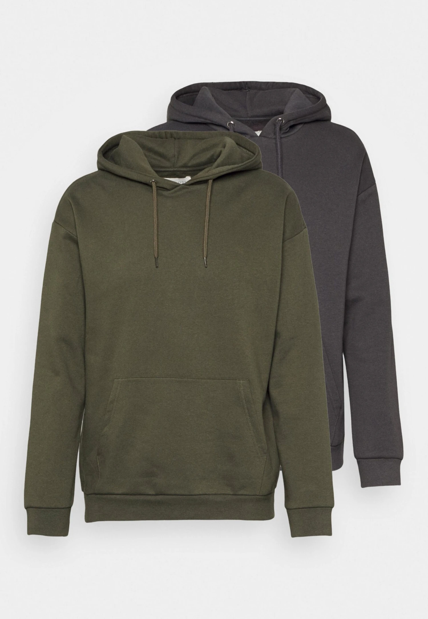 Pier One 2 Pack - Hoodie - Olive/Grey 6 Pier One 2 Pack - Hoodie - Olive/Grey - Image 6