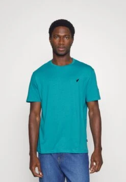 Pier One 5 Pack - Basic T-Shirt - White/Blue/Stone -Pier One ebd1d163bd364d90959dd05491c0f095