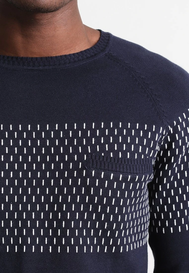 Pier One Jumper - Dark Blue 4 Pier One Jumper - Dark Blue - Image 4