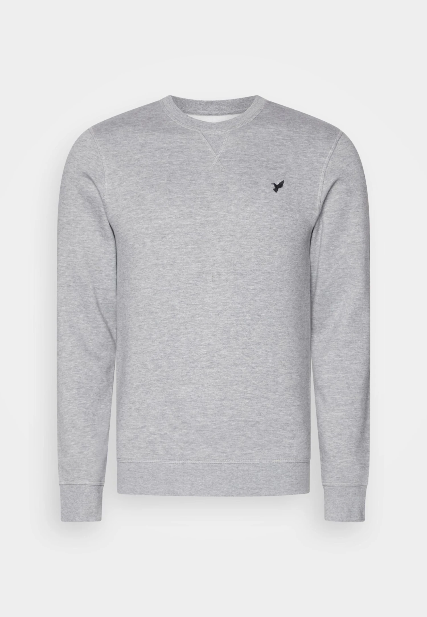 Pier One Sweatshirt - Black/Mottled Grey 2 Pier One Sweatshirt - Black/Mottled Grey - Image 2