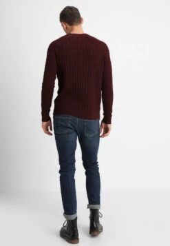 Pier One Jumper - Mottled Bordeaux 7 Pier One Jumper - Mottled Bordeaux -Pier One fc1817f3db34423ca2bcccf59d46c923