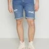 Pier One Denim Shorts - Blue Denim