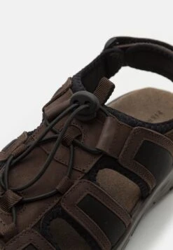 Pier One Leather - Walking Sandals - Brown -Pier One fe4ac8c516524342a23bf7dfc5e9f947